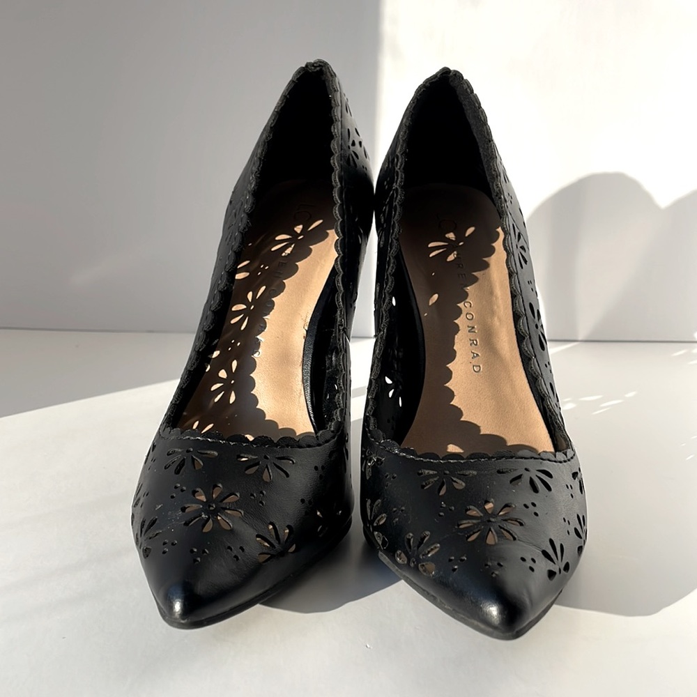 LC Lauren Conrad ‘Confetti’ Leather Pumps
